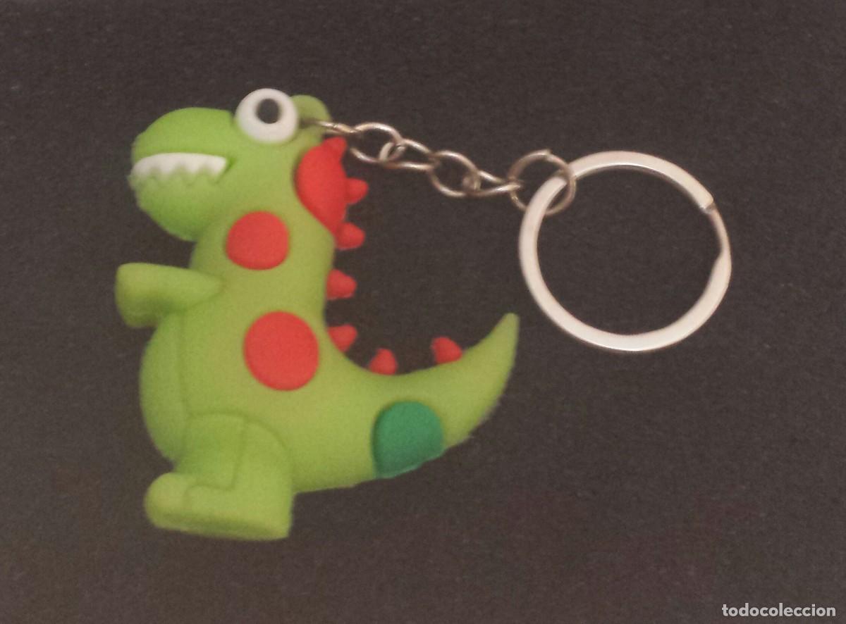 Coleccionismo de llaveros: LLAVERO PERSONAJE EN FORMA DE DINOSAURIO
