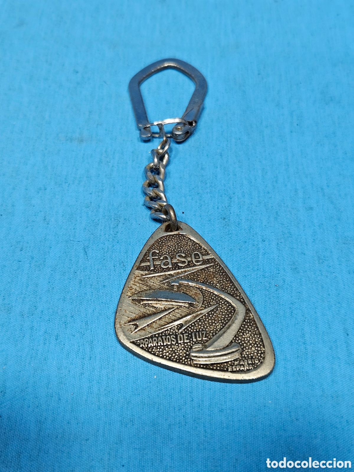 Coleccionismo de llaveros: LLAVERO LAMPARAS FASE. APARATOS DE LUZ. MADRID ESPA&Ntilde;A