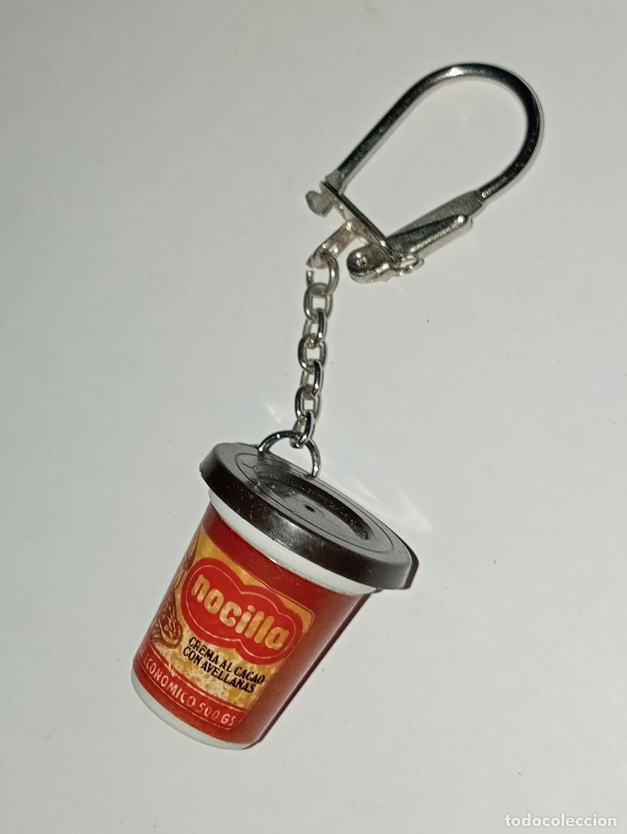 Coleccionismo de llaveros: Llavero vintage bote Nocilla