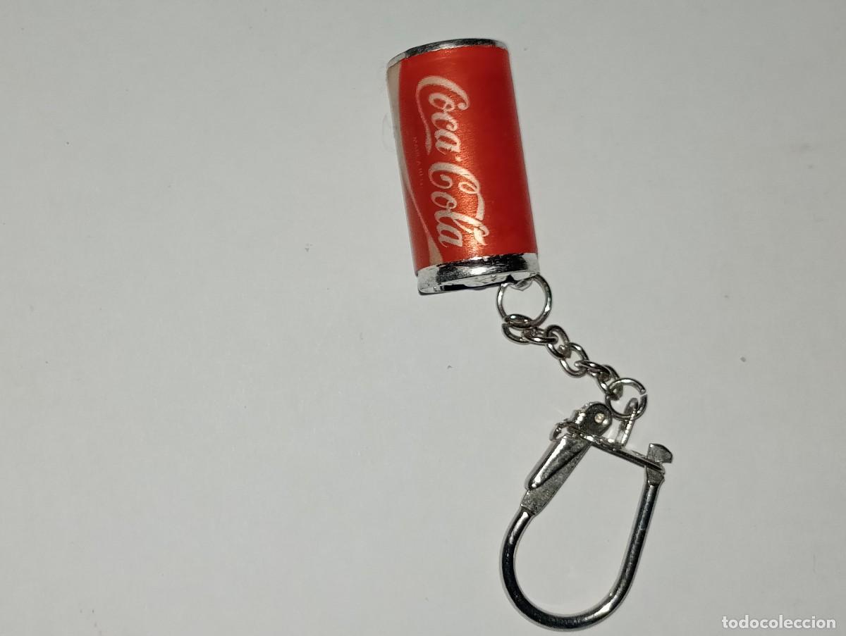 Coleccionismo de llaveros: Llavero vintage bote de Cocacola