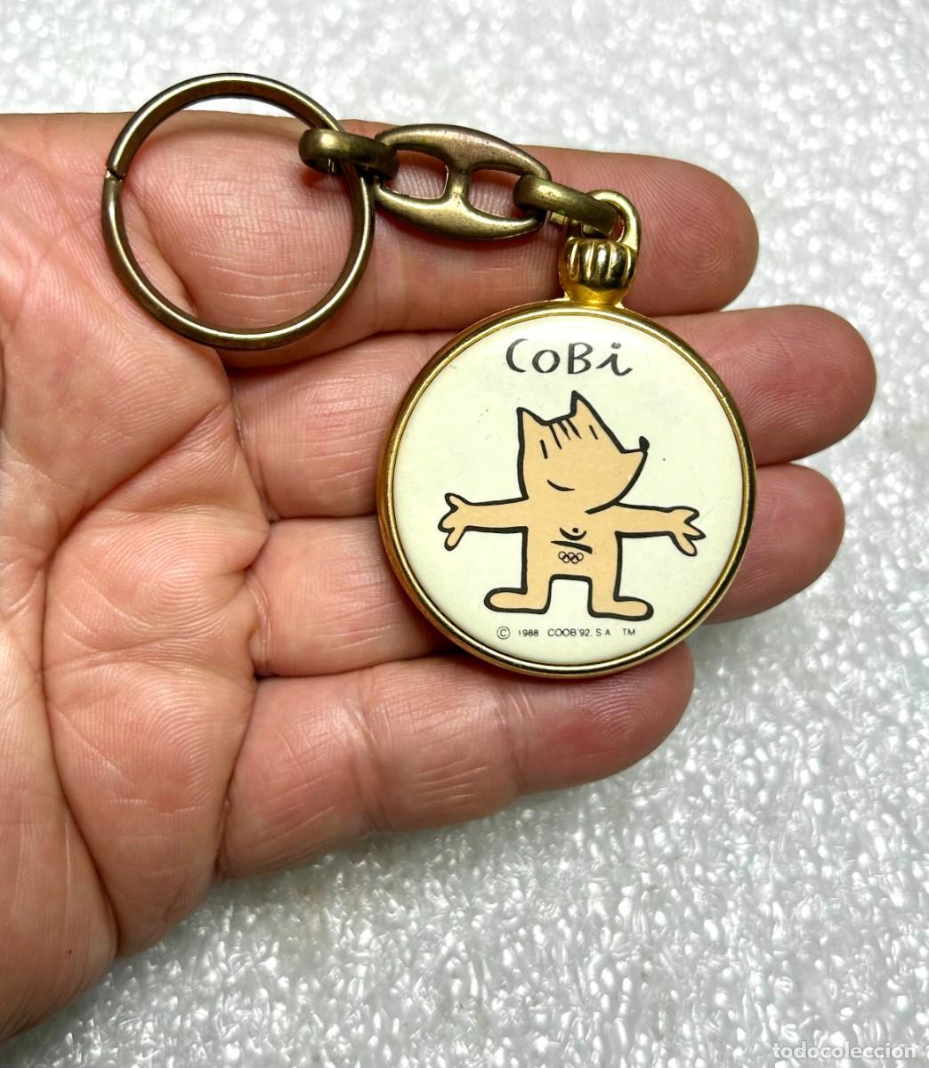 Coleccionismo de llaveros: 3712.LLAVERO DE COBI, LA MASCOTA OFICIAL DE LOS JUEGOS OL&Iacute;MPICOS DE BARCELONA 1992