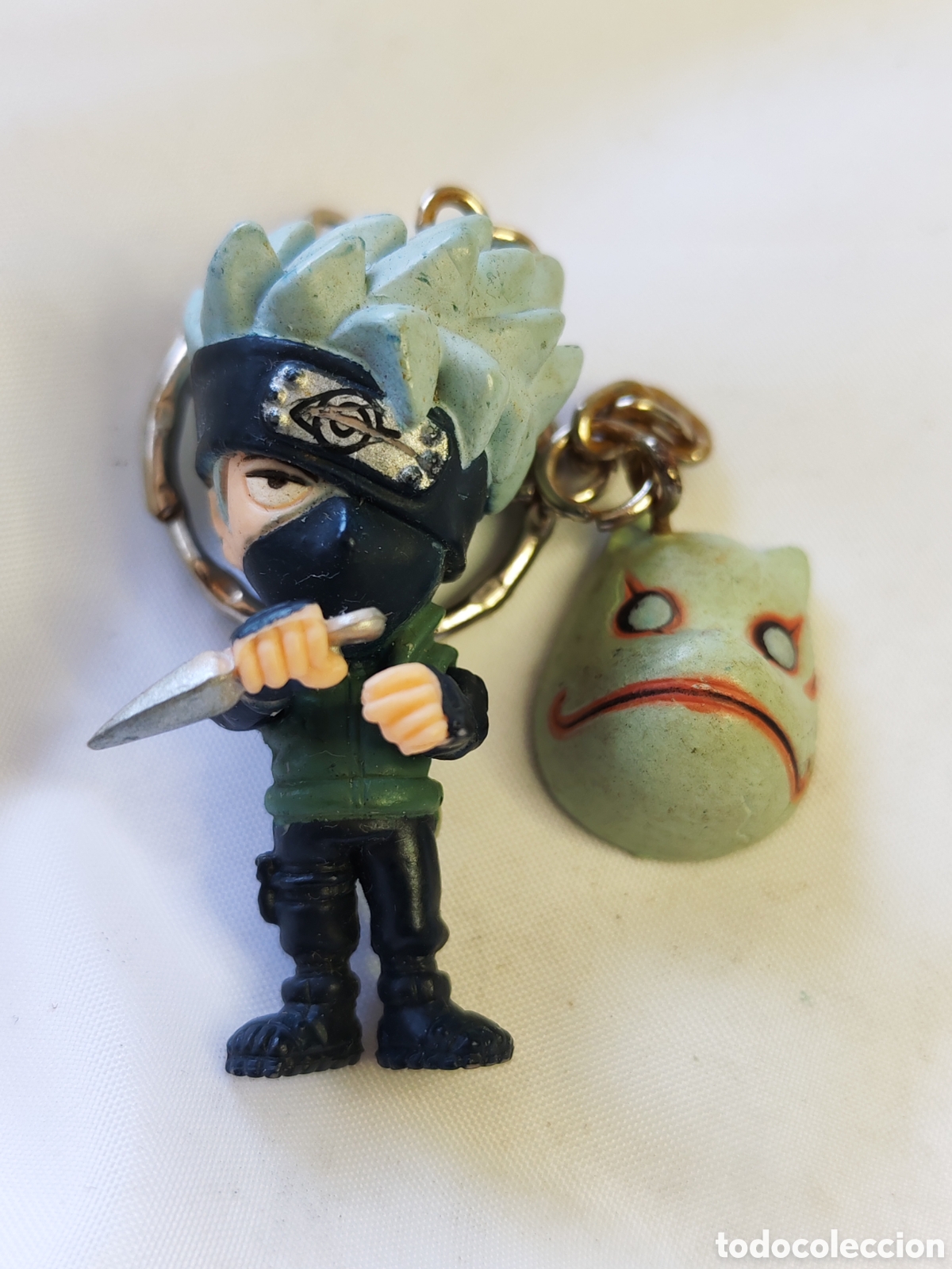 Coleccionismo de llaveros: Llavero Kakashi Hatake. &rdquo;El ninja que copia&rdquo;. Incluye mascara Anbu separada.(CL)