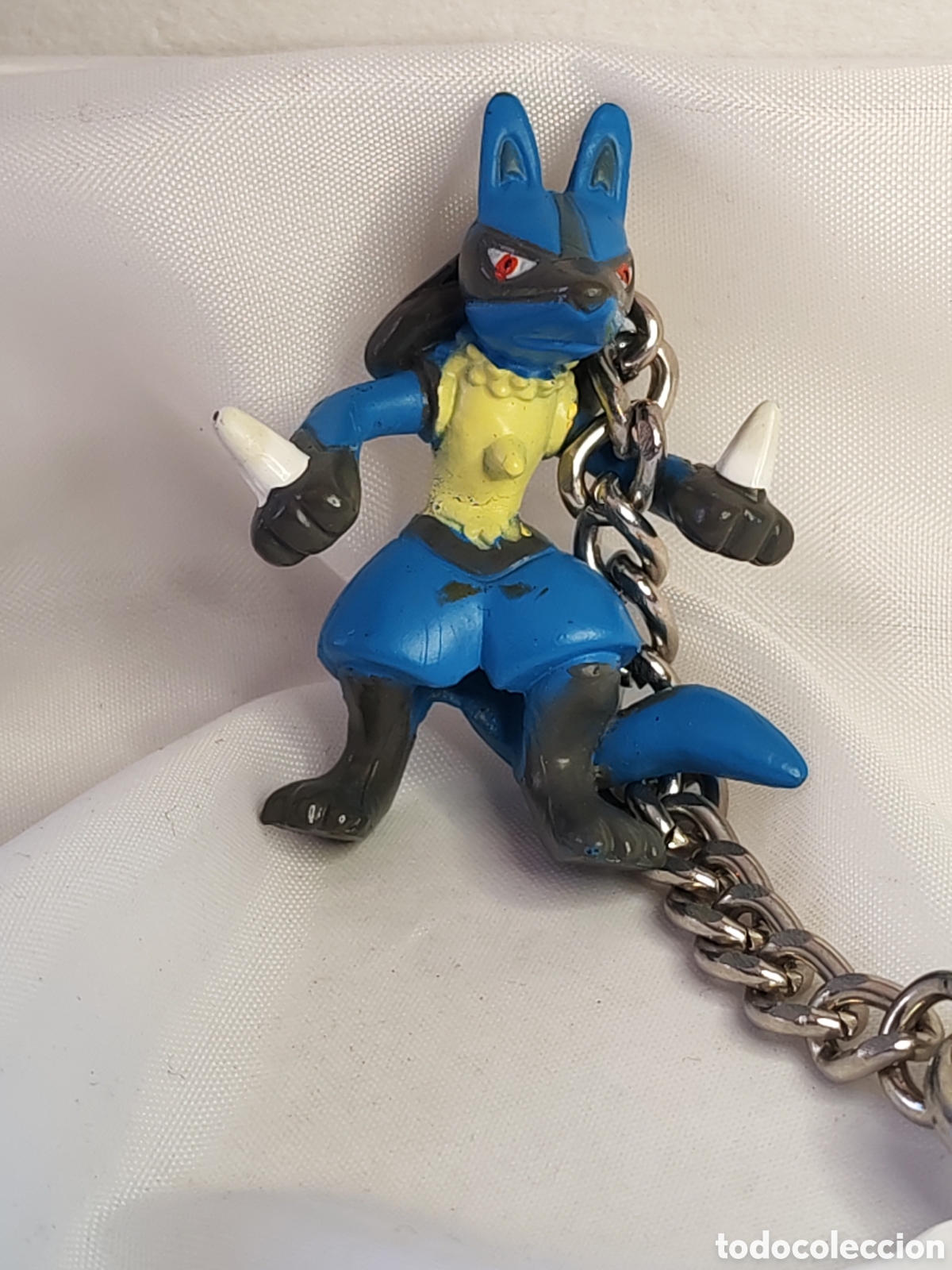 Coleccionismo de llaveros: Llavero Lucario. Franquicia Pokemon. Bandai. (CL)