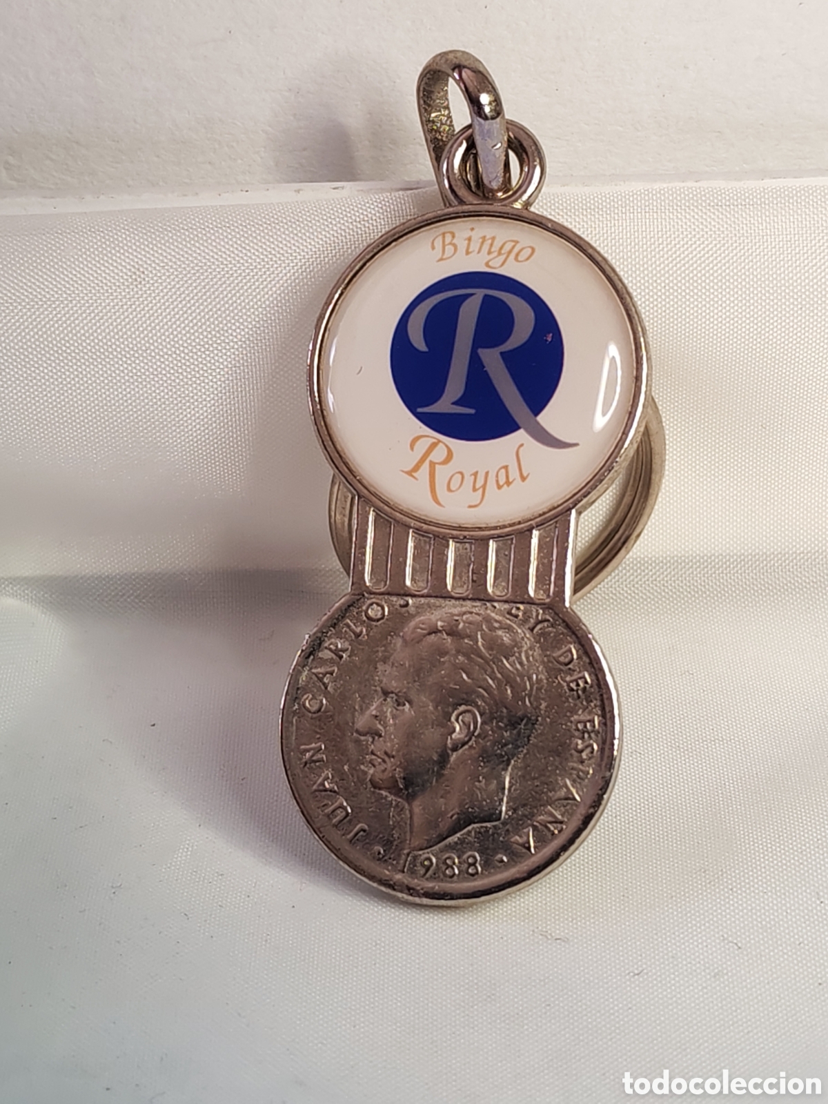 Coleccionismo de llaveros: Llavero promocional Bingo Royal. Madrid. (CL)