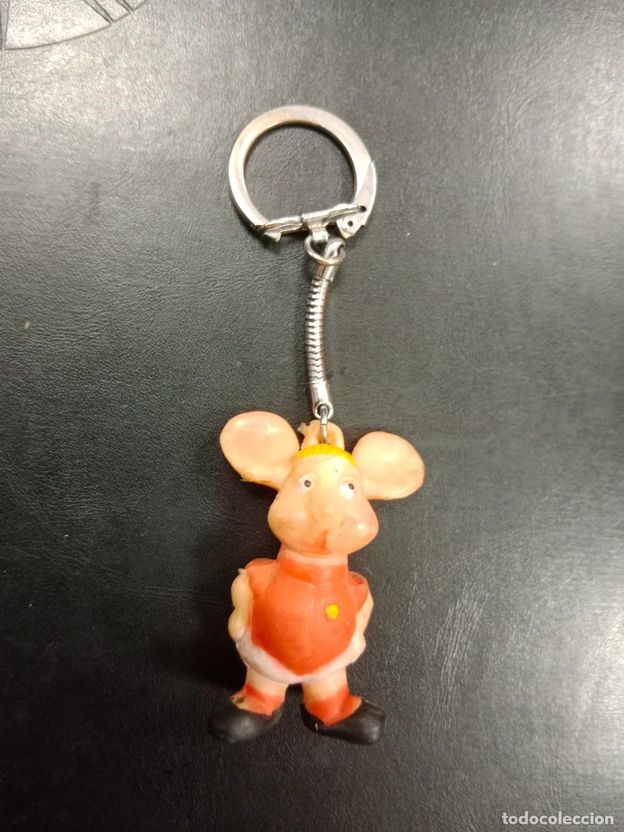 Coleccionismo de llaveros: ANTIGUO LLAVERO A&Ntilde;OS 70/80 - ANIMACION INFANTIL - TOPPO GIGGIO - TOPO GIGIO