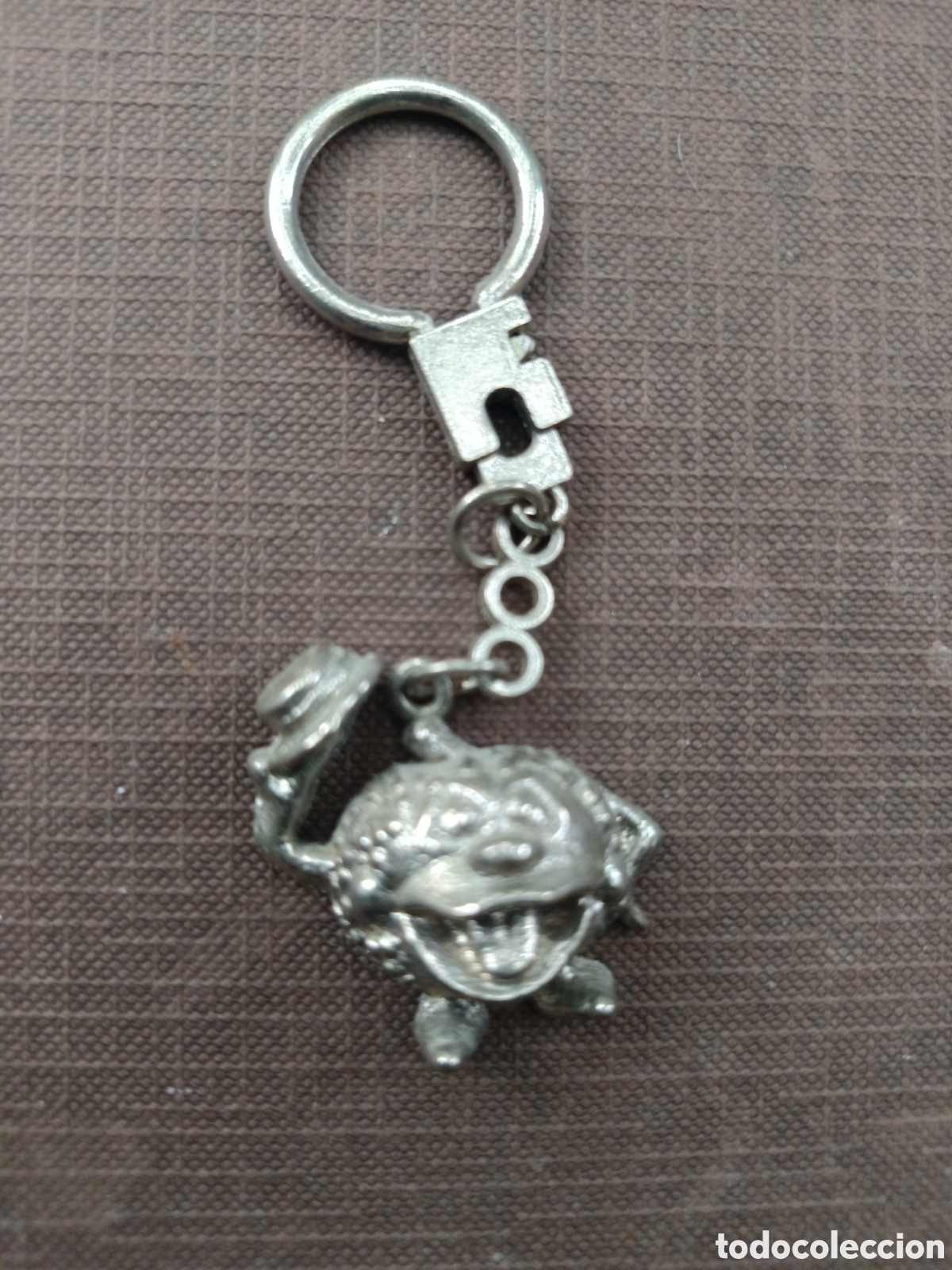 Collezionismo di Portachiavi: ANTIGUO LLAVERO Calabaza RUPERTA UN DOS TRES EN METAL