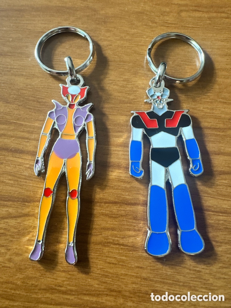 Coleccionismo de llaveros: 2 Llaveros Mazinger Z y Afrodita A