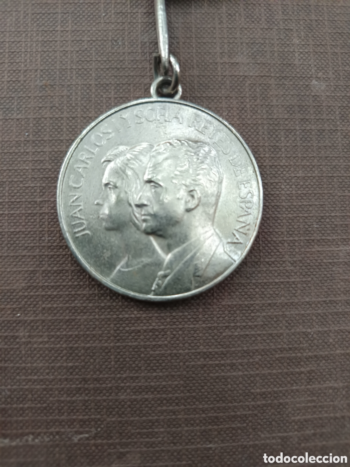 Coleccionismo de llaveros: Llavero Reyes de Espa&ntilde;a Juan Carlos I y Sofia