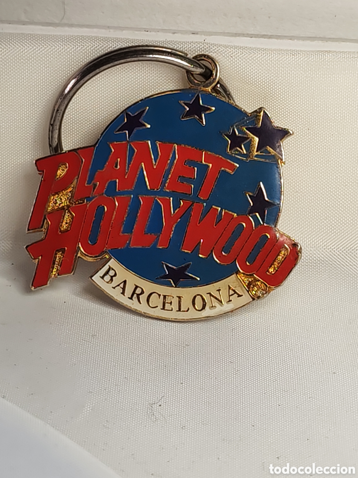Coleccionismo de llaveros: Llavero vintage Planet Hollywood Barcelona. 1995. (CL)