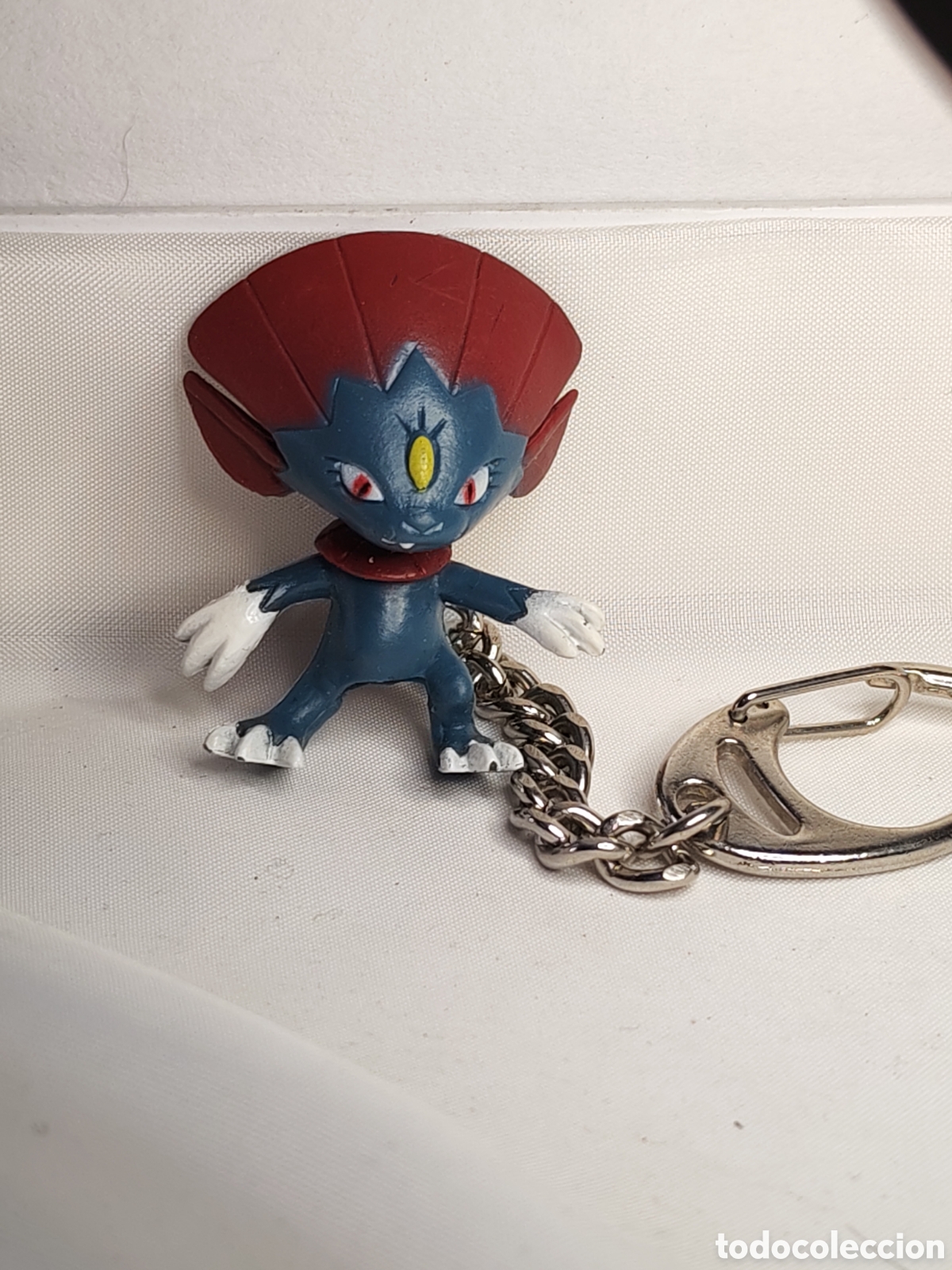 Coleccionismo de llaveros: Llavero Pokemon Weavile. Cuarta generacion. &rdquo;Pokemon garra filo&rdquo;. Serie Basic Fun 2007 (CL)