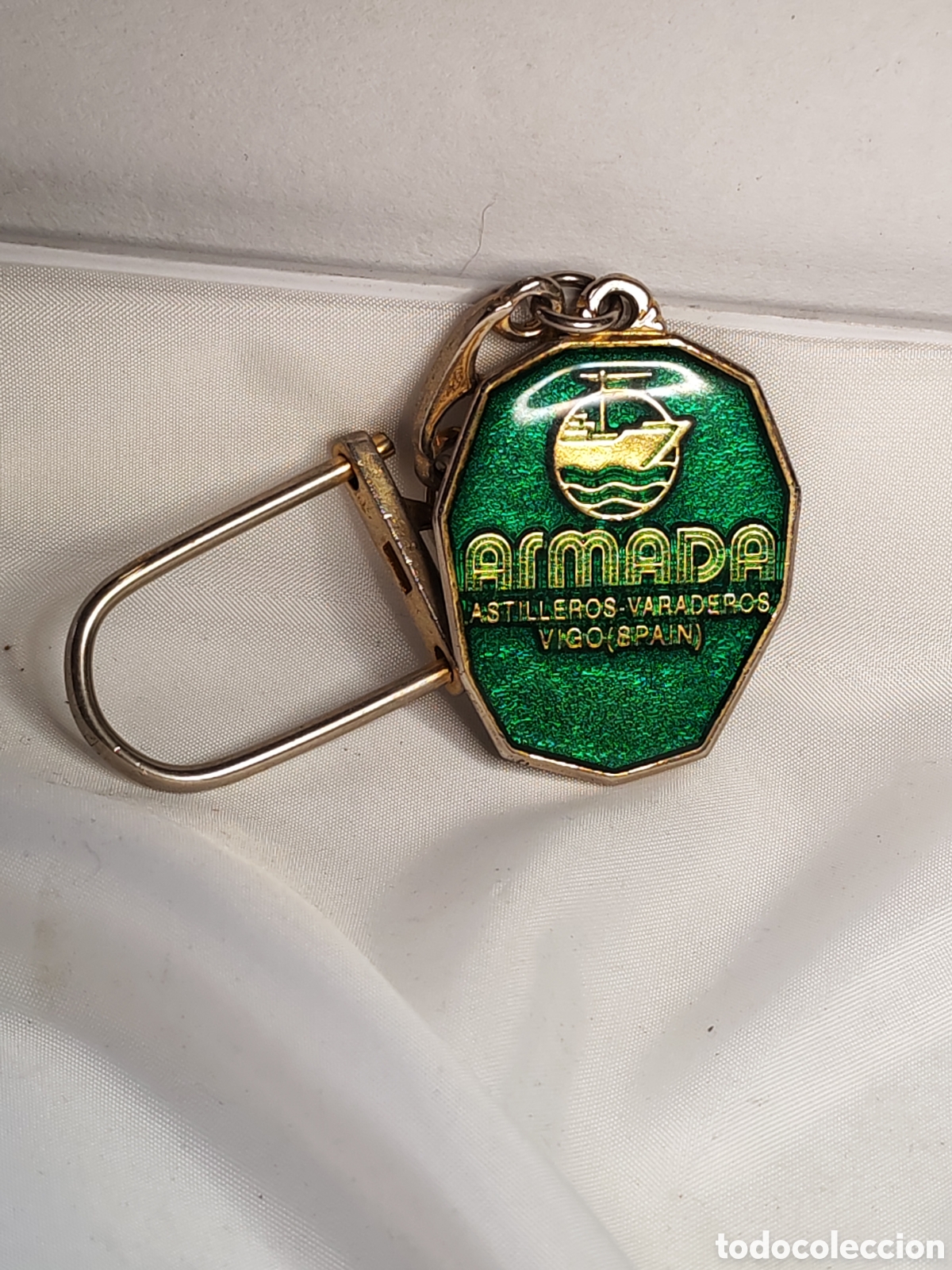 Coleccionismo de llaveros: Llavero Astilleros Armada (Vigo). 70/80 (CL)