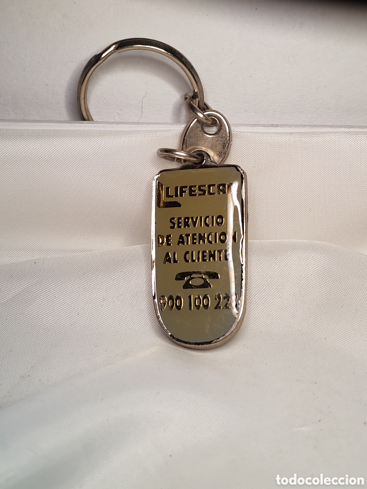 Coleccionismo de llaveros: Llavero publicidad farmaceutica Lifescan, 1990/2000. (CL)