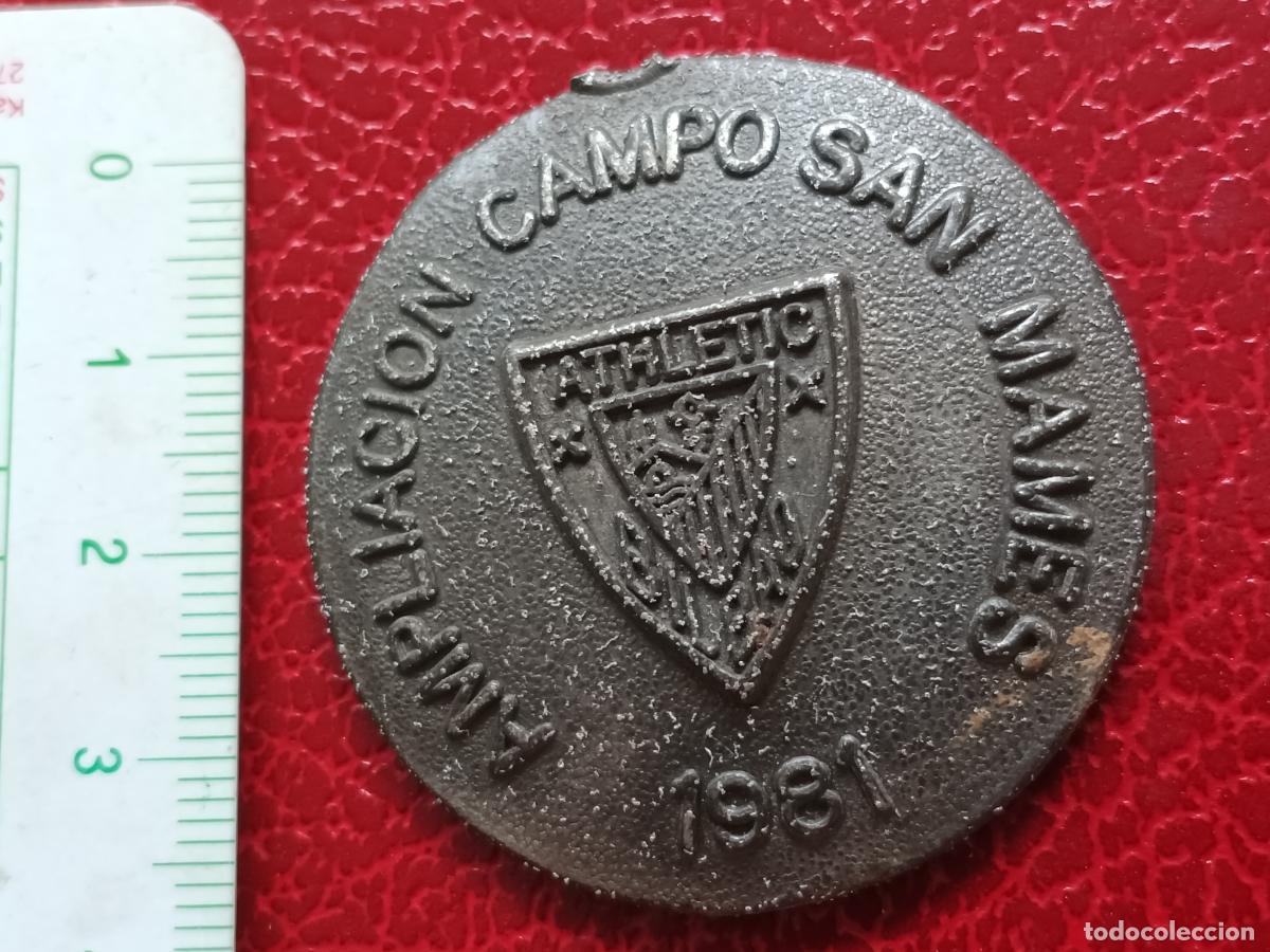 Coleccionismo de llaveros: LLAVERO AMPLIACI&Oacute;N CAMPO FUTBOL SAN MAMES 1981 ATHLETIC BILBAO DRAGADOS Y CONSTRUCCIONES SA