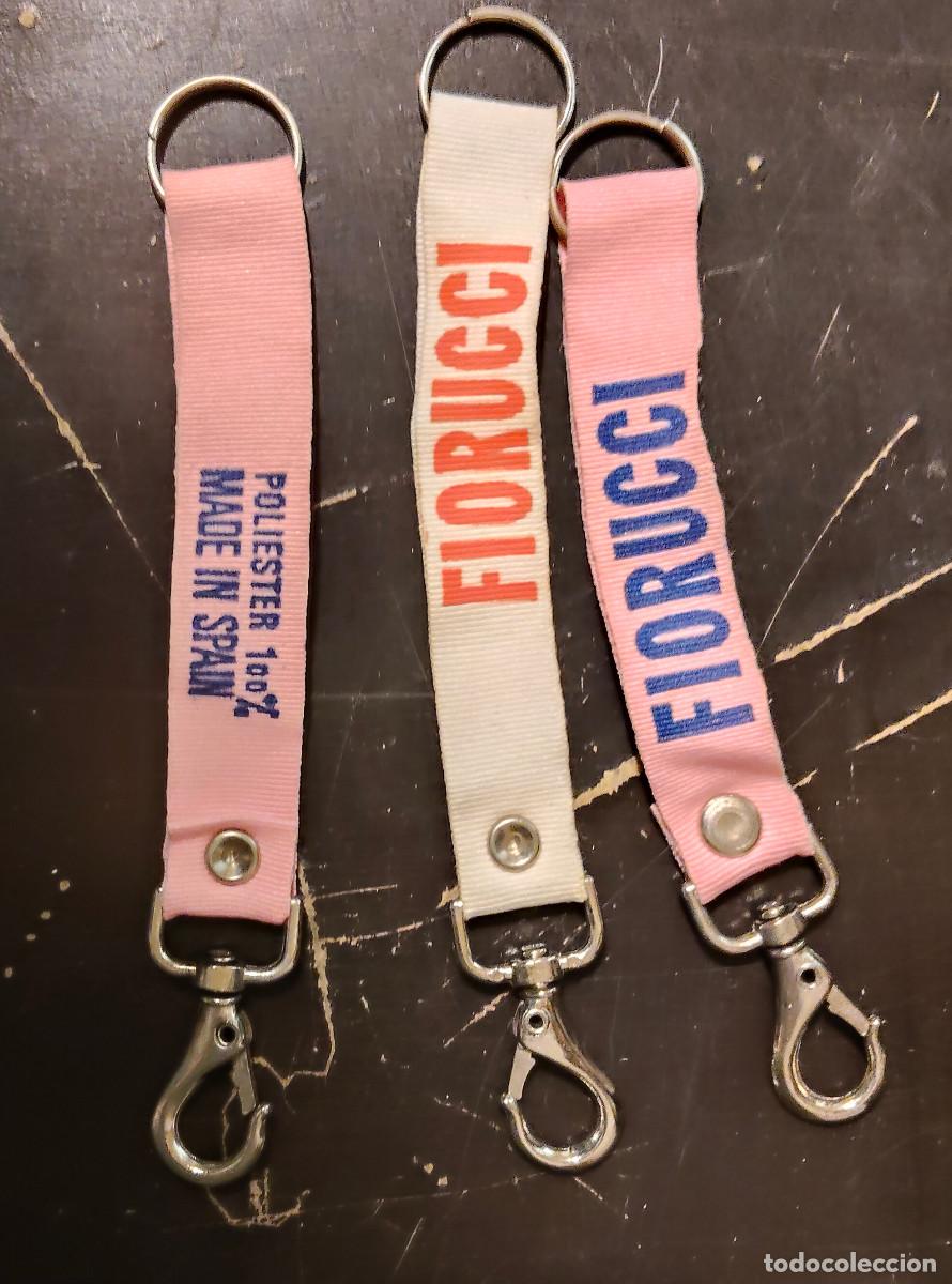 Coleccionismo de llaveros: Llavero pulsera fiorucci - 4 unidades
