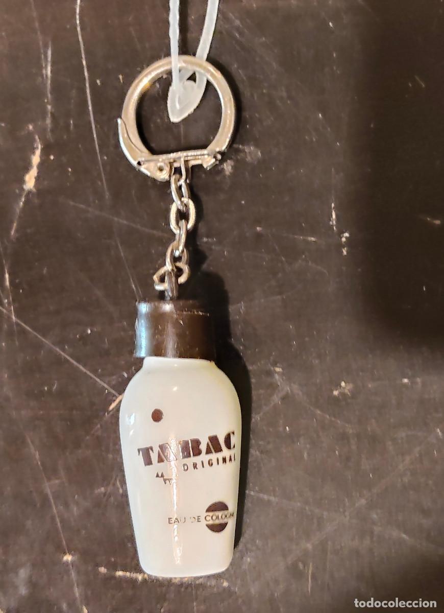 Coleccionismo de llaveros: LLAVERO COLONIA BOTE TABAC ORIGINAL. PERFUME