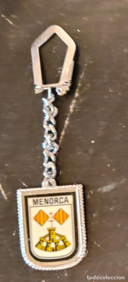 Coleccionismo de llaveros: Llavero Recuerdo Menorca antiguo - vintage