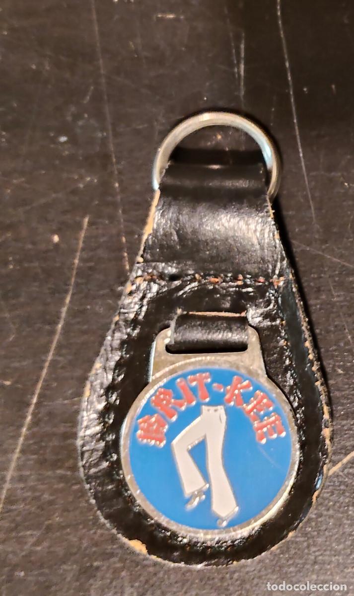 Coleccionismo de llaveros: llavero vintage antiguo escuela de karate rit kee - banyoles