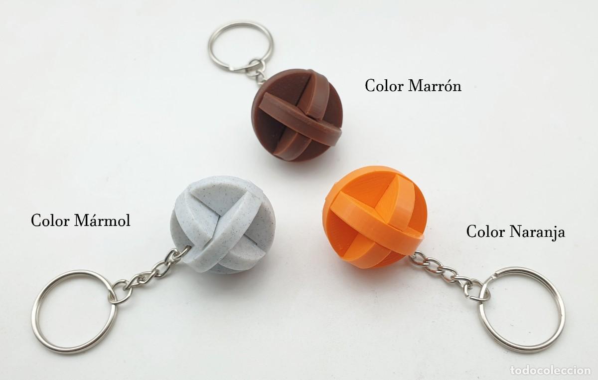 Coleccionismo de llaveros: Llavero con dise&ntilde;o de esfera tipo Puzzle
