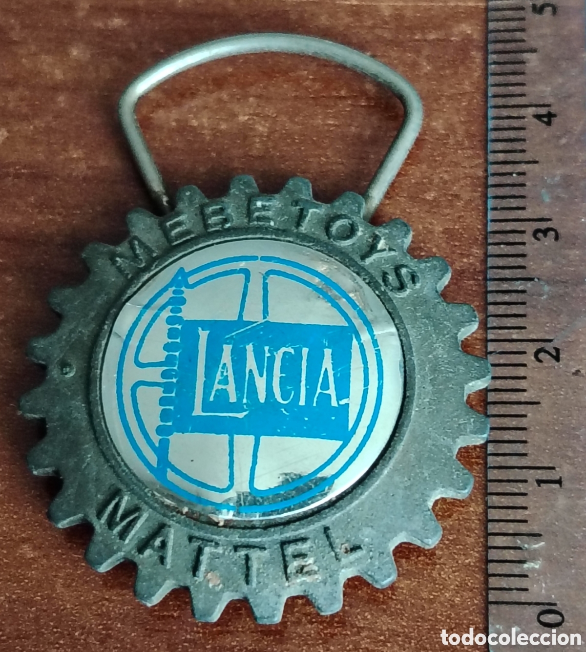 Coleccionismo de llaveros: Antiguo llavero marca de coches Lancia