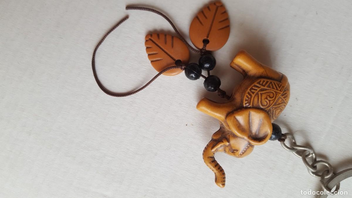 Coleccionismo de llaveros: Llavero africano - Modelo 6. Elefante.