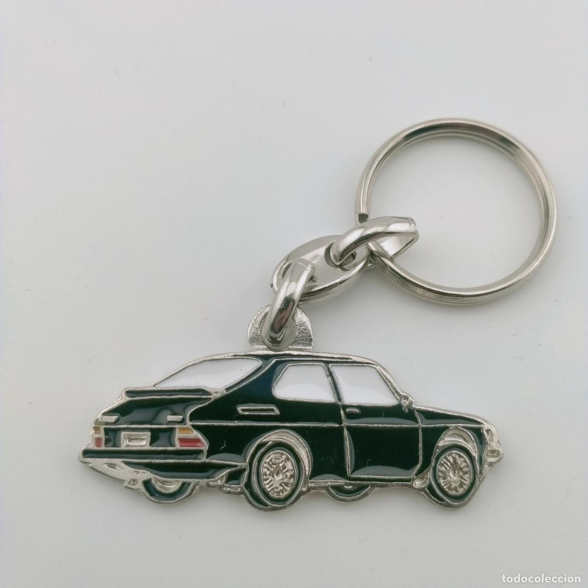 Coleccionismo de llaveros: llavero saab 900 negro