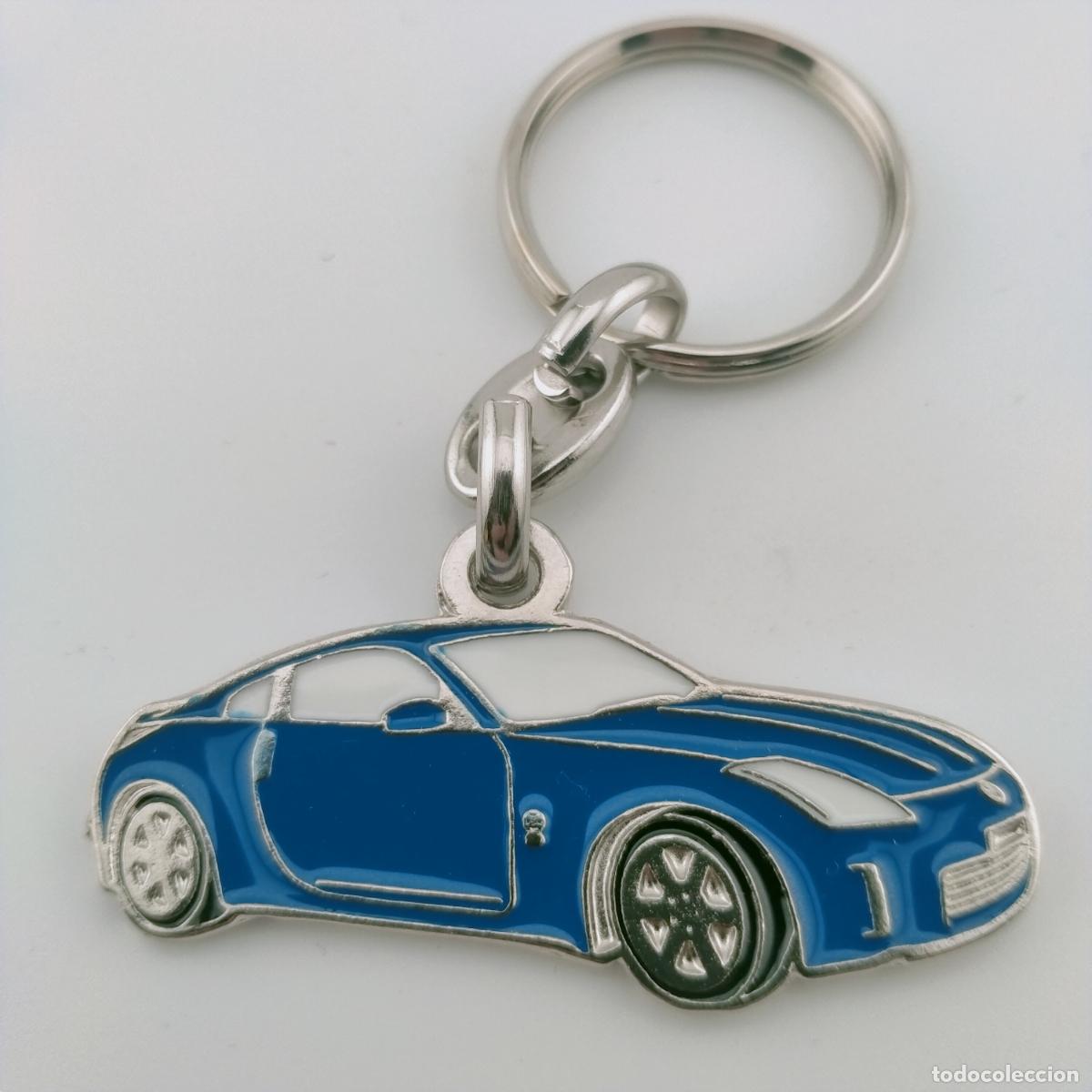 Coleccionismo de llaveros: llavero Nissan 350 Z azul