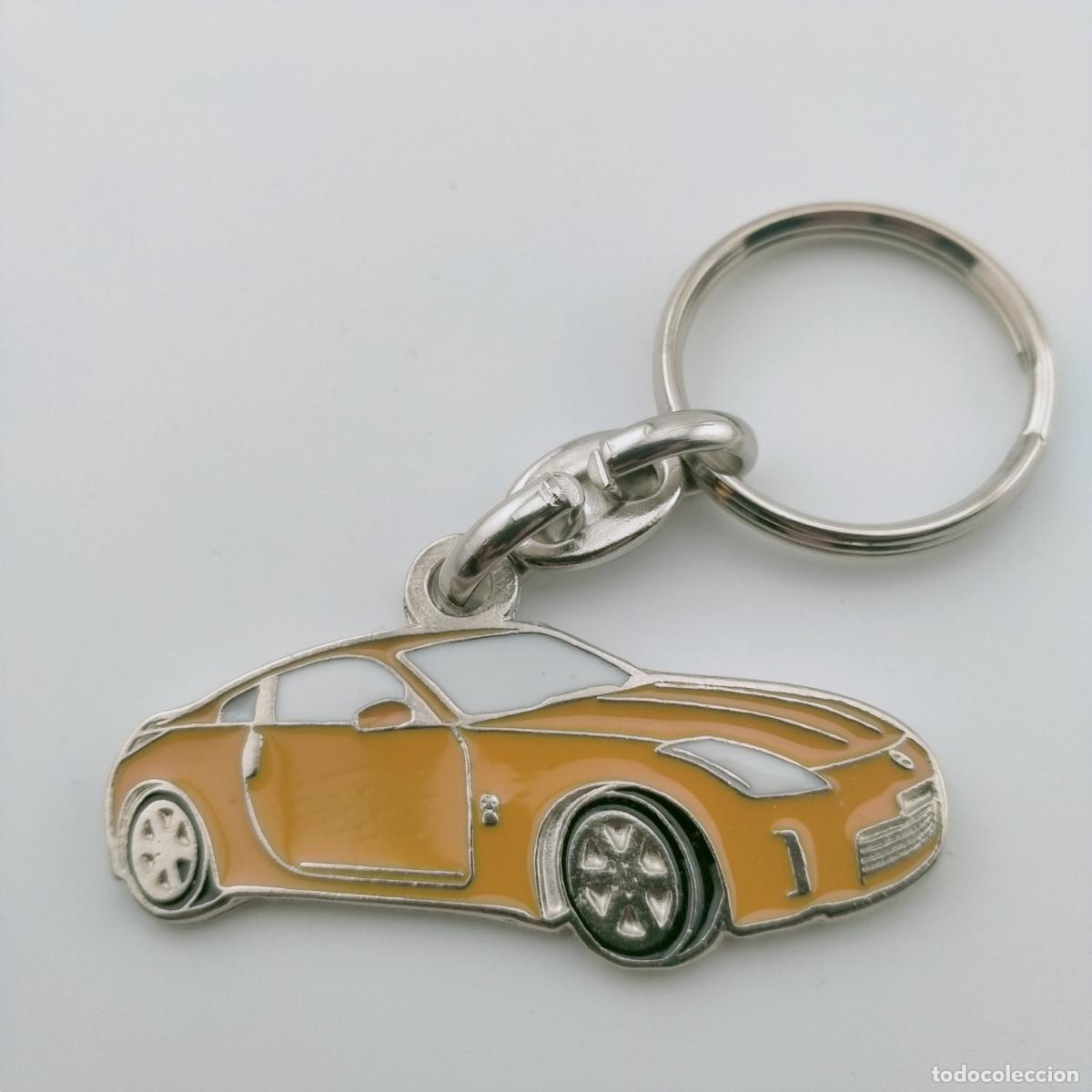 Coleccionismo de llaveros: llavero Nissan 350 Z naranja