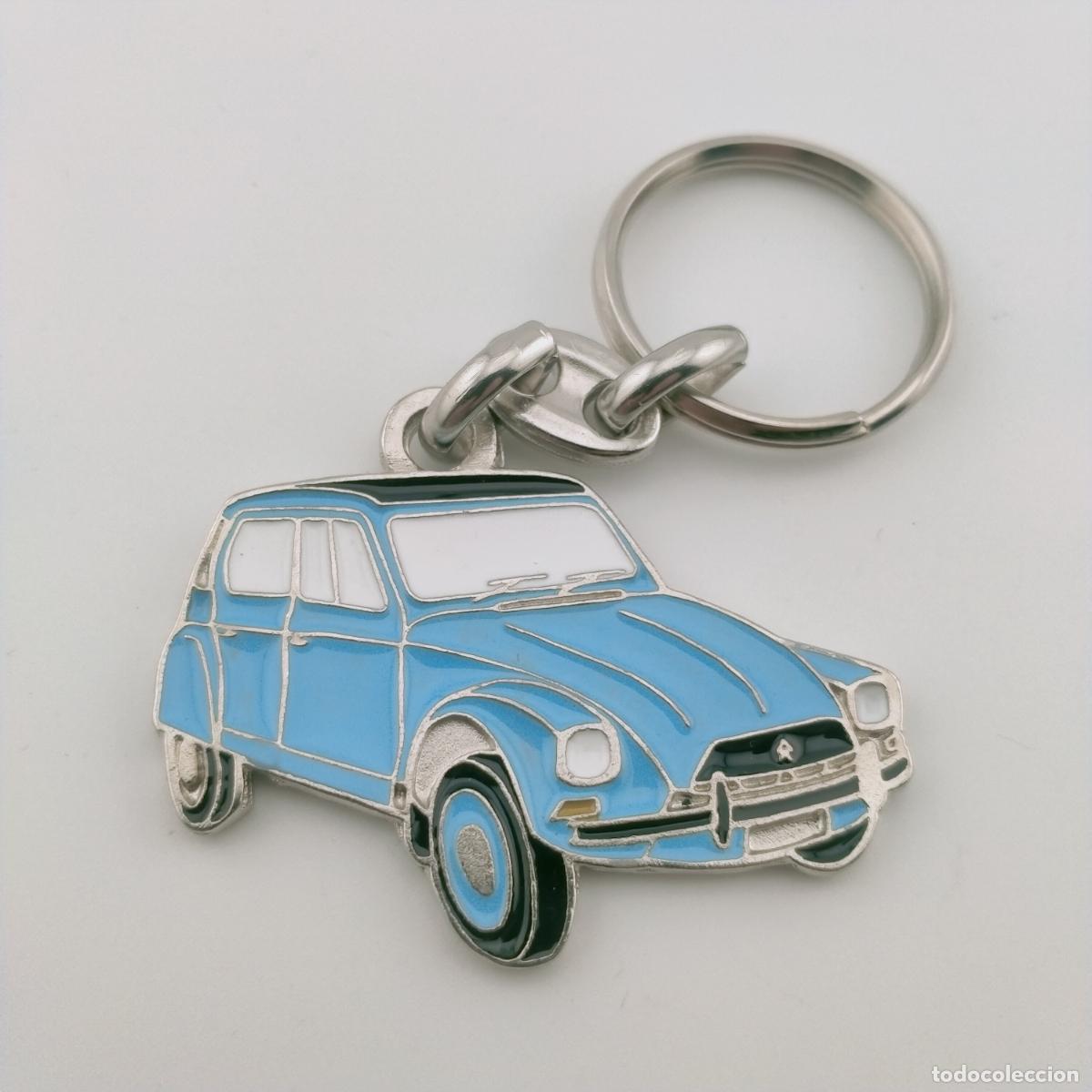 Collectionnisme de portes-cl&eacute;s: llavero citroen dyane azul