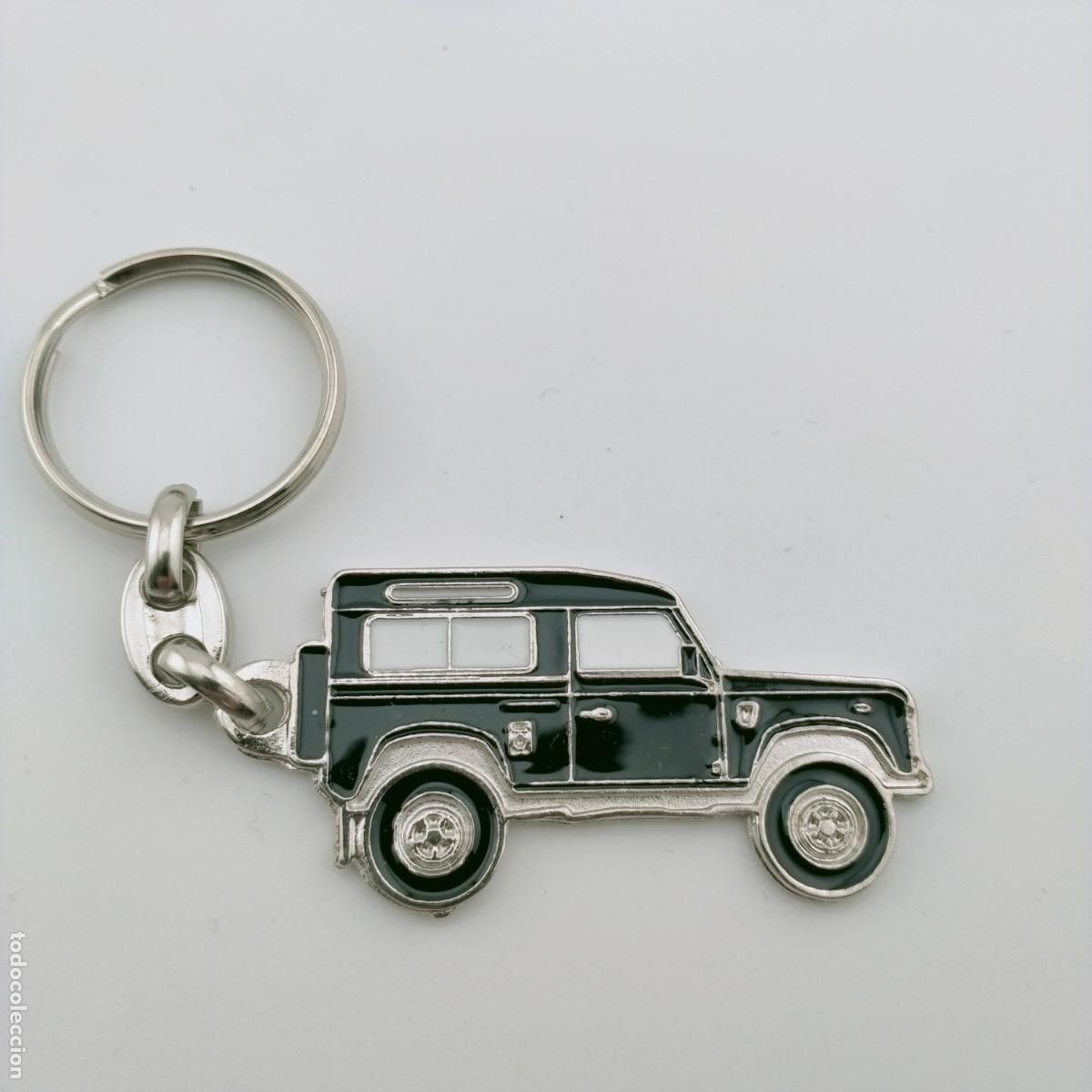 Coleccionismo de llaveros: llavero land rover defender corto negro