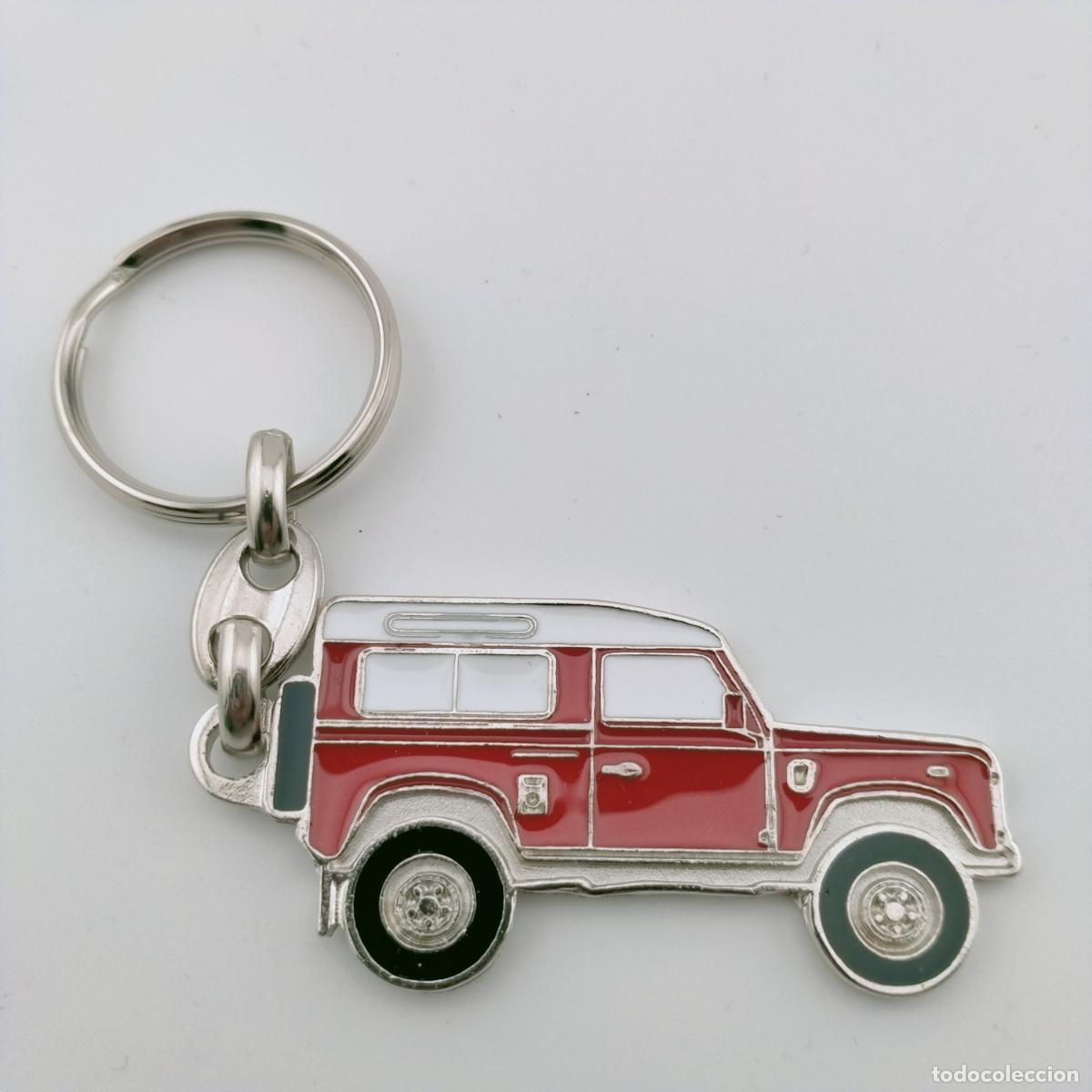Collezionismo di Portachiavi: Llavero land rover defender corto rojo