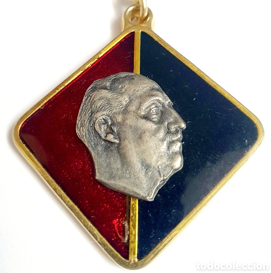 Coleccionismo de llaveros: LLAVERO FRANCISCO FRANCO - Fuerza Nueva - ORIGINAL DE LA &Eacute;POCA