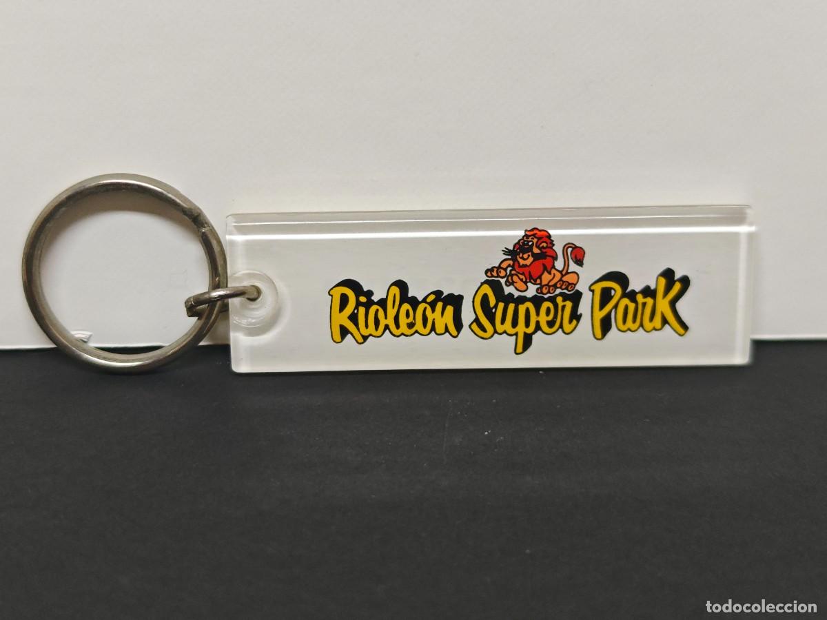 Coleccionismo de llaveros: LLAVERO PARQUE RIO LEON SAFARI A&Ntilde;OS 90