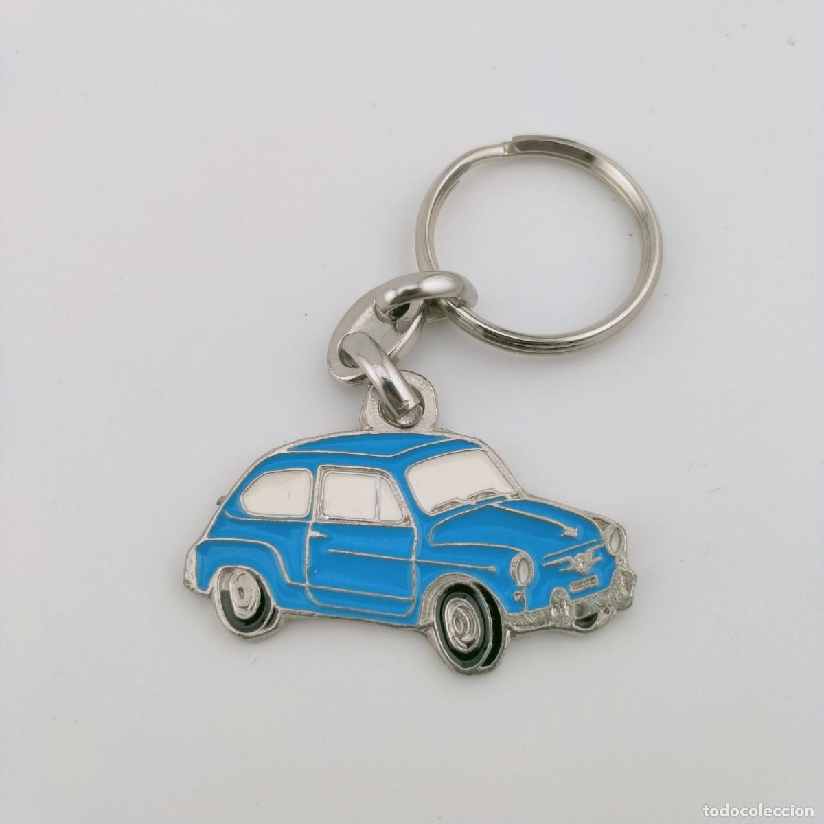 Sammlung von Schl&uuml;sselanh&auml;ngern: llavero seat 600 azul