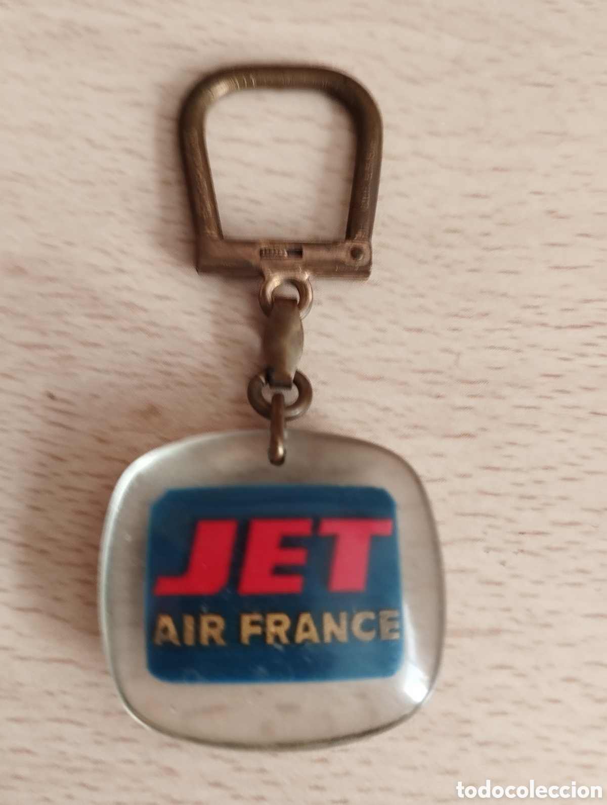 Coleccionismo de llaveros: LLAVERO ANTIGUO JET AIR FRANCE CARAVELLE BOEING 707