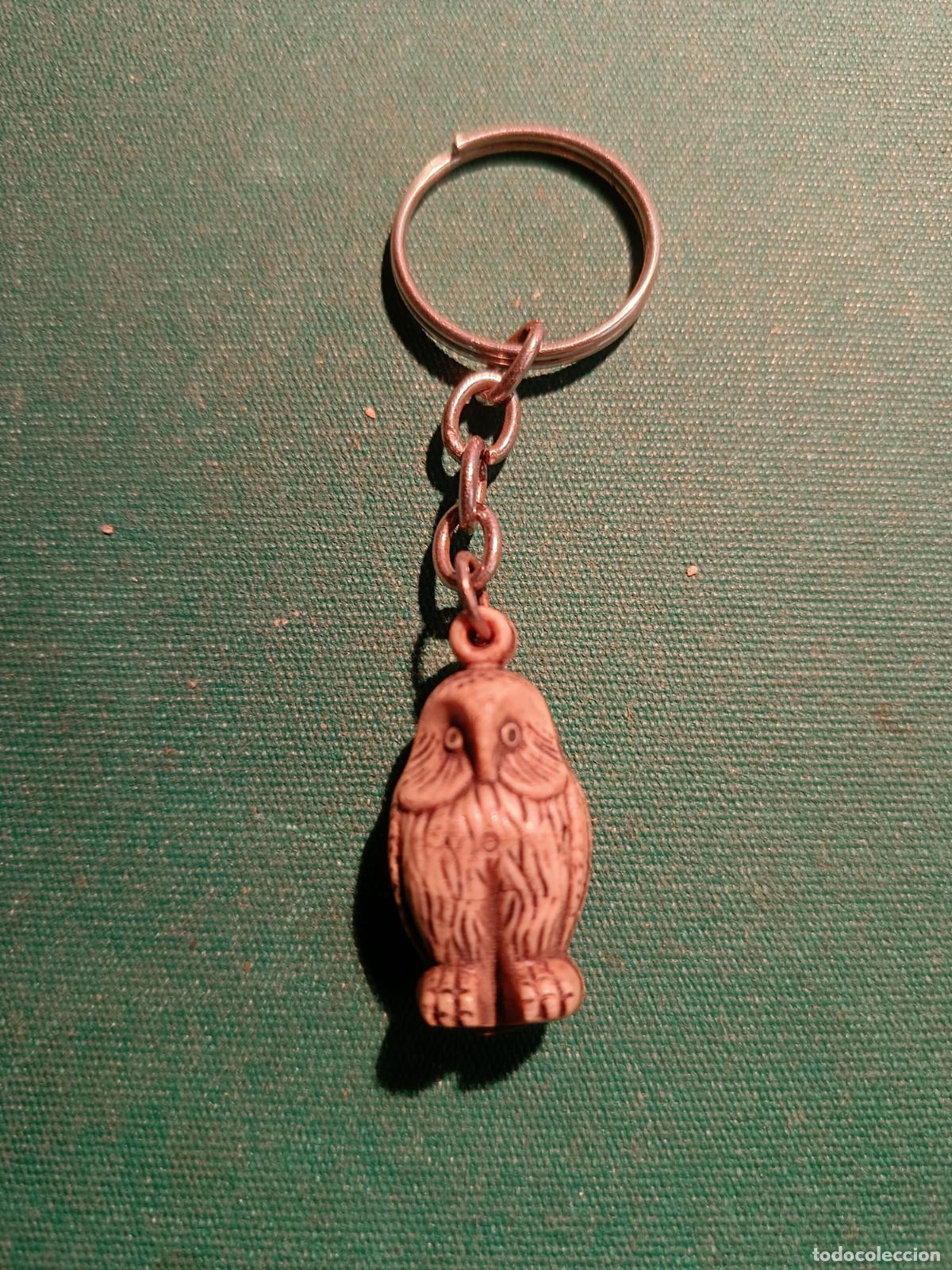 Coleccionismo de llaveros: LLAVERO CON FORMA DE PEQUE&Ntilde;A LECHUZA O MOCHUELO DE PL&Aacute;STICO