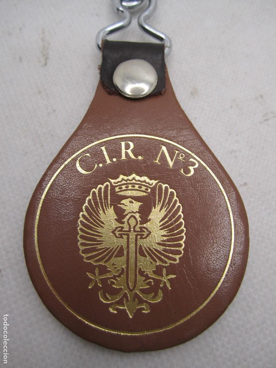 Collectionnisme de portes-cl&eacute;s: llavero militar C.I.R n&ordm;3