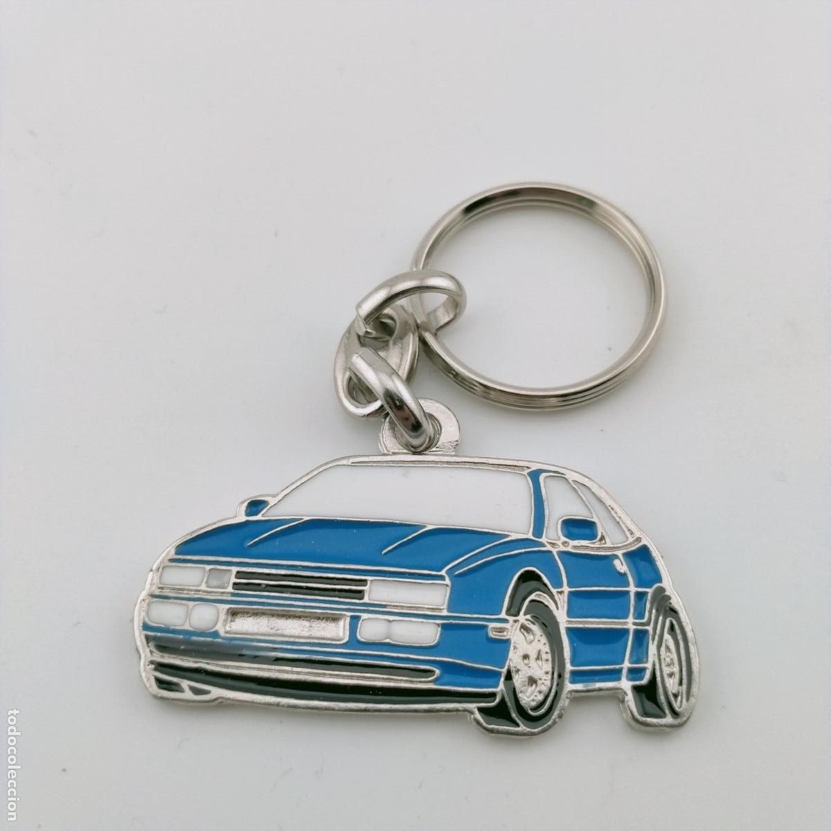 Coleccionismo de llaveros: llavero volkswagen corrado azul