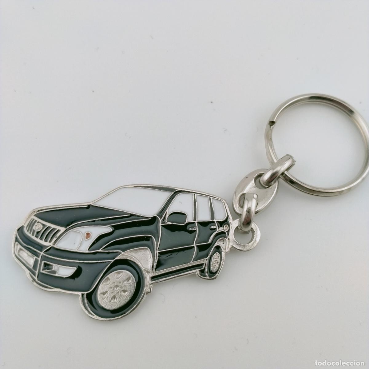 Coleccionismo de llaveros: Llavero Toyota land cruiser negro
