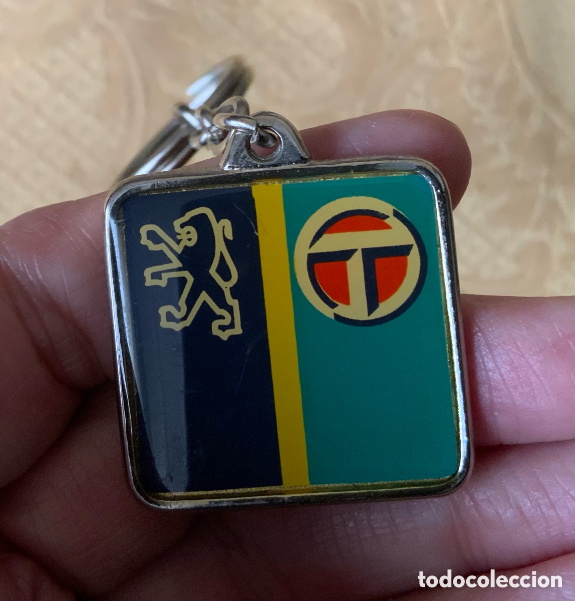 Coleccionismo de llaveros: LLAVERO PEUGEOT TALBOT A. JARAUTA TUDELA