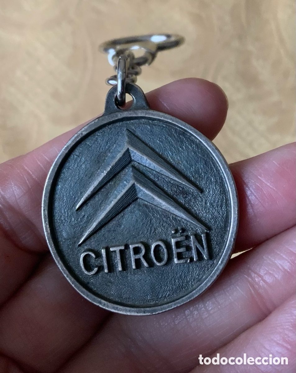 Coleccionismo de llaveros: LLAVERO A&Ntilde;O 70 CITROEN RIBERAUTO, TUDELA