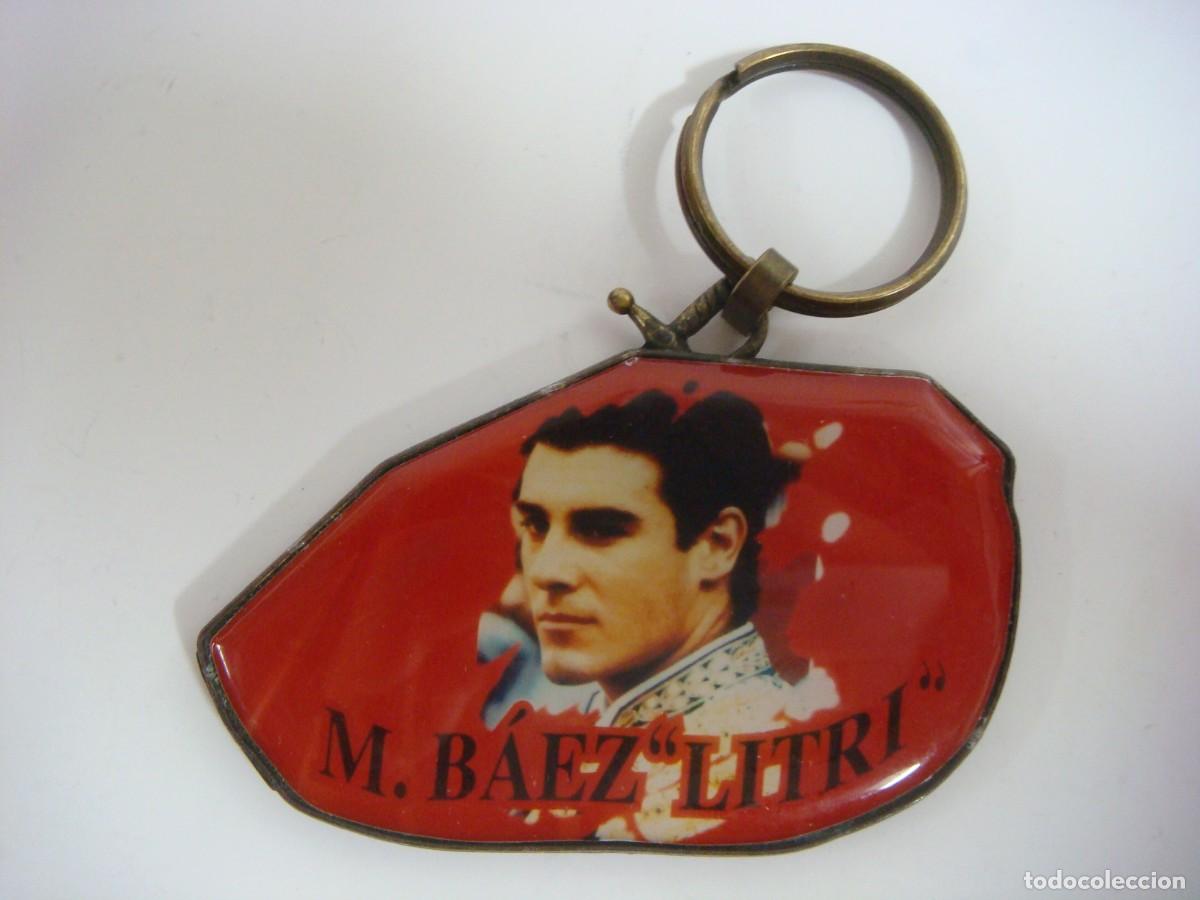 Coleccionismo de llaveros: LLAVERO TAURINO DEL TORERO M.BAEZ LITRI-(&)