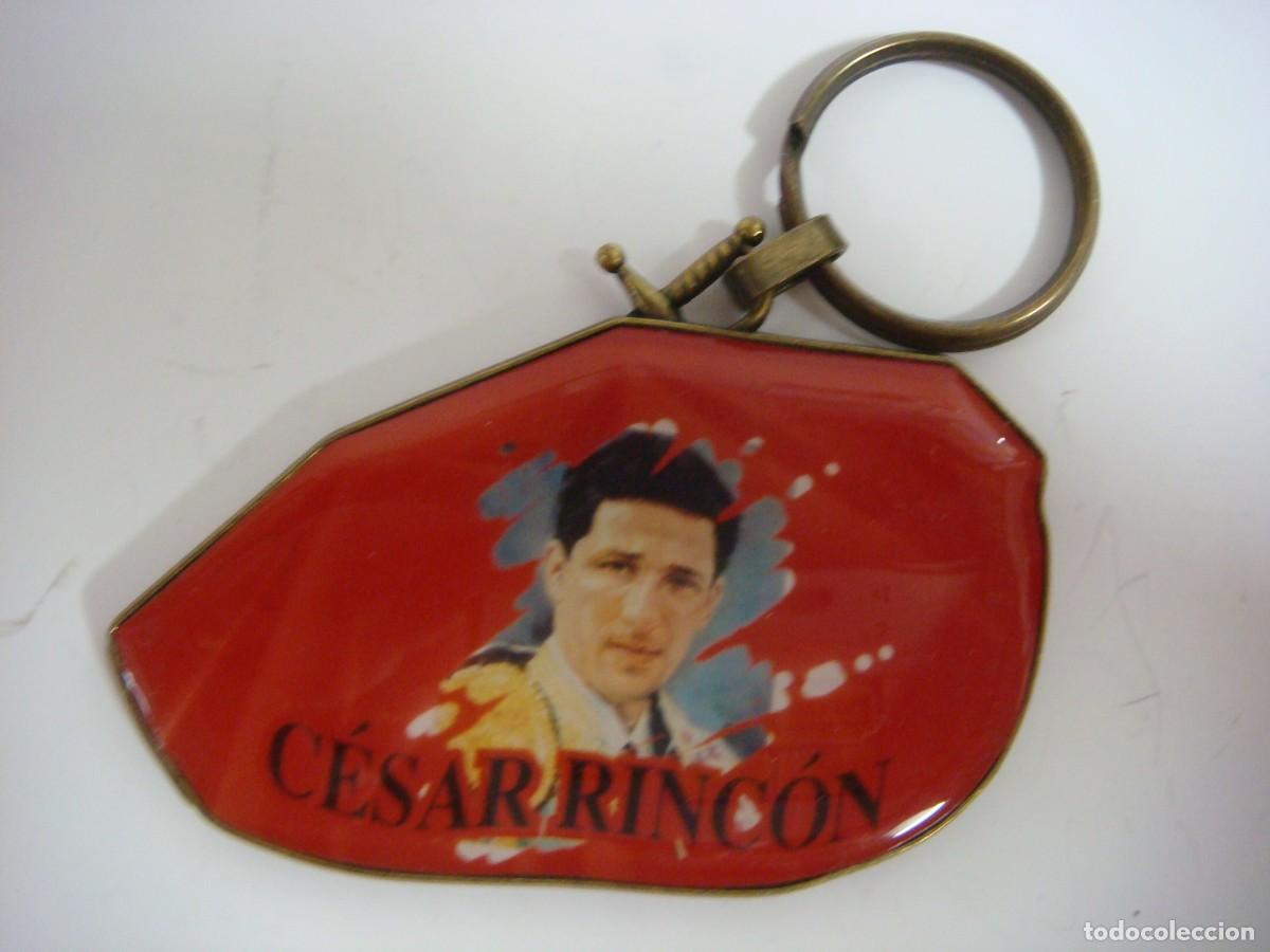 Coleccionismo de llaveros: LLAVERO TAURINO DEL TORERO CESAR RINCON-(&)