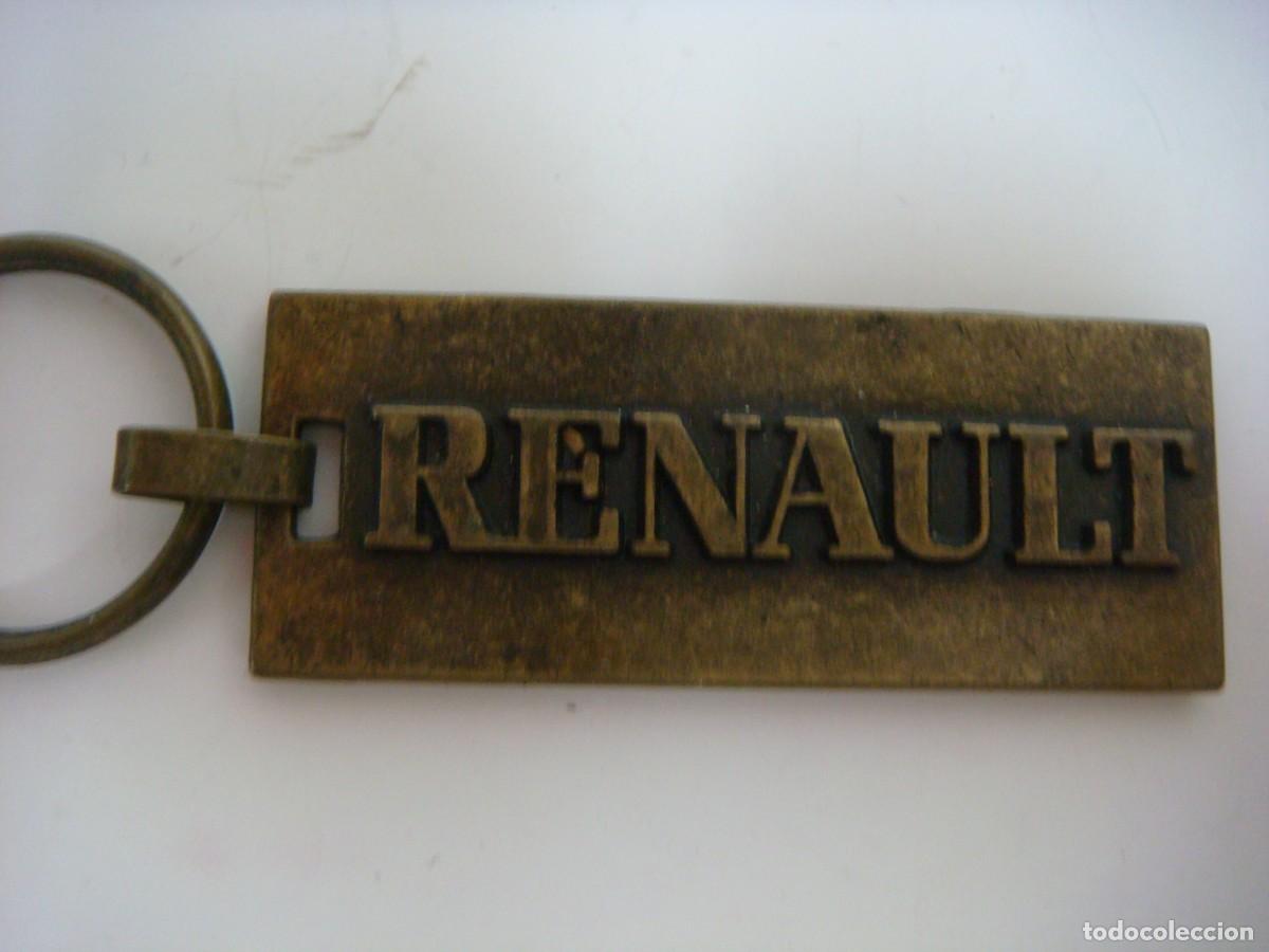 Coleccionismo de llaveros: LLAVERO DE RENAUL COCHES LLENO DE VIDA-(&)