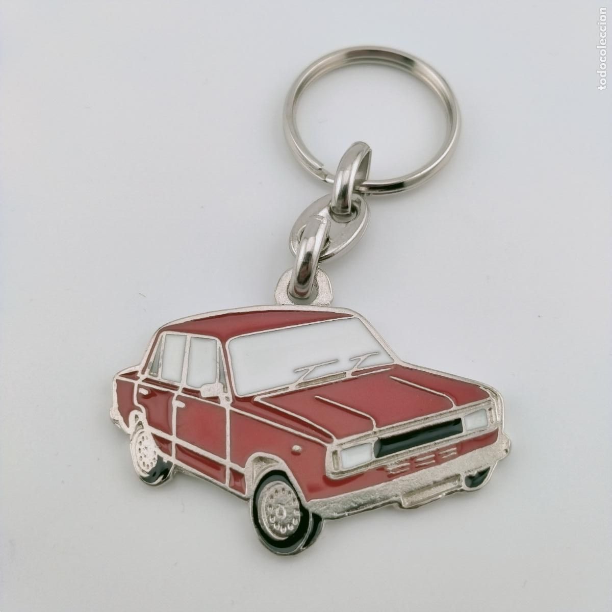 Coleccionismo de llaveros: llavero seat 124 fc rojo