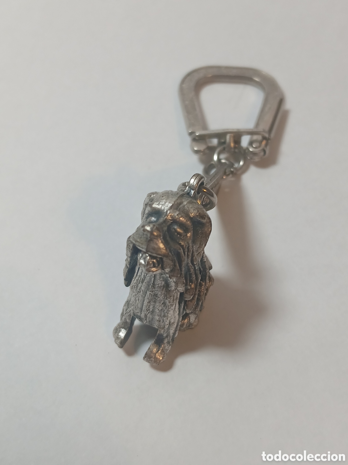 Coleccionismo de llaveros: LLAVERO PERRO DE METAL PANTALON ELCA Y PIVOT