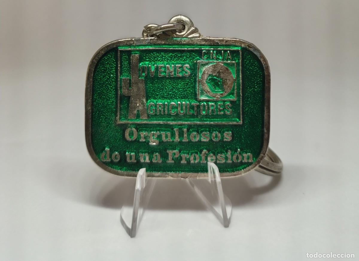 Coleccionismo de llaveros: LLavero Confederaci&oacute;n Nacional de J&oacute;venes Agricultores: Orgullosos de una Profesi&oacute;n. M265
