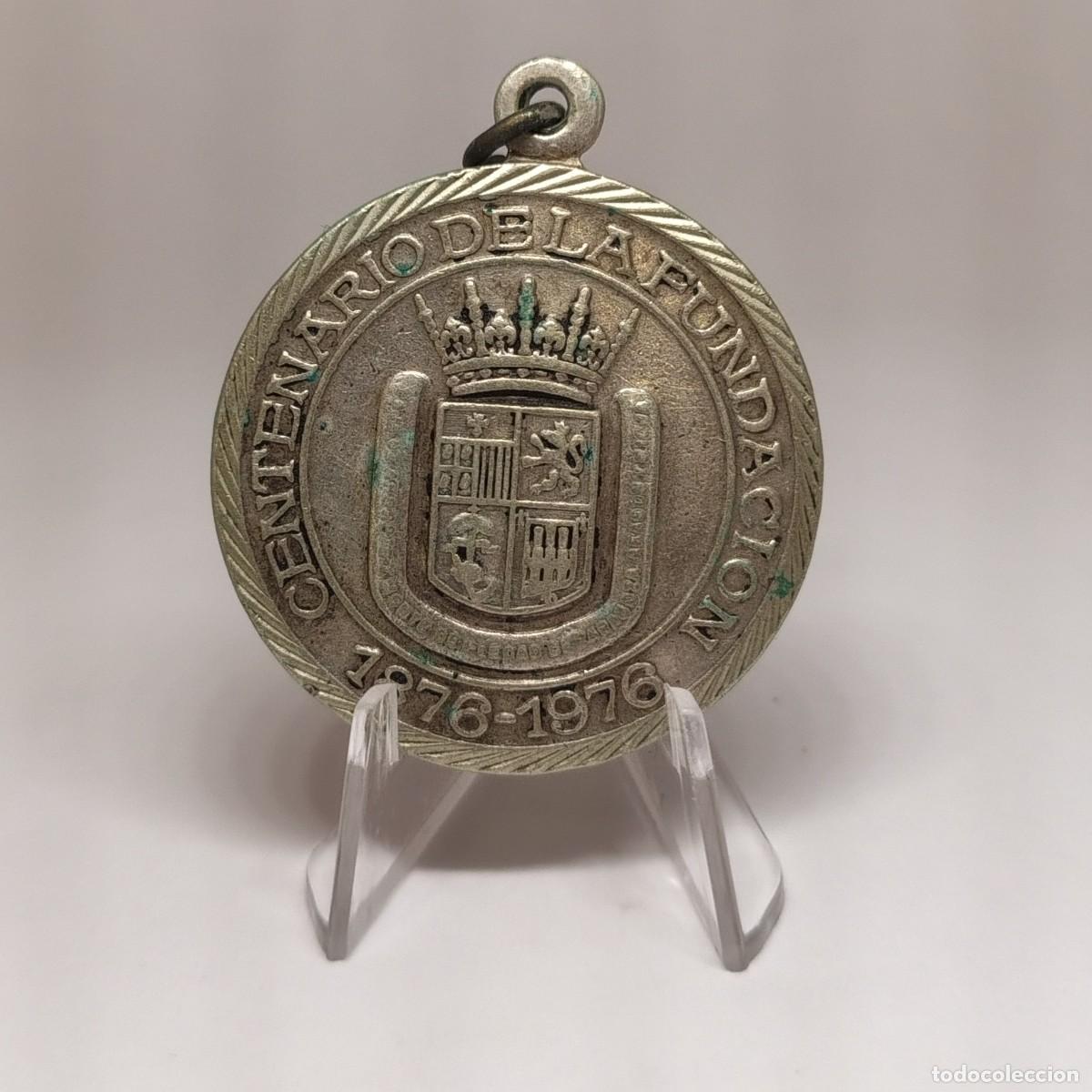 Coleccionismo de llaveros: LLAVERO / COLGANTE CENTENARIO DE LA FUNDACI&Oacute;N 1876-1976 (ZARAGOZA). M272