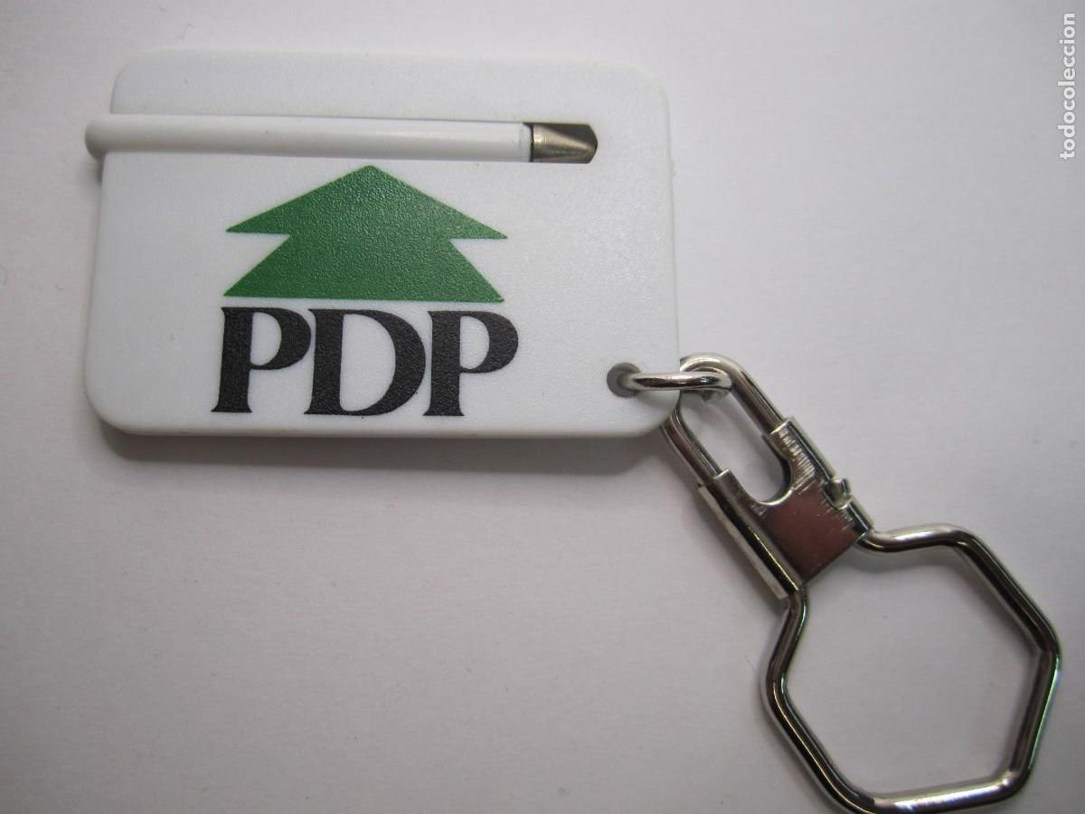 Coleccionismo de llaveros: llavero pdp partido democrata popular