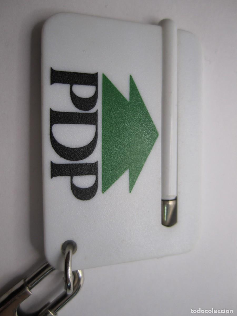 Coleccionismo de llaveros: llavero pdp partido democrata popular - Foto 2