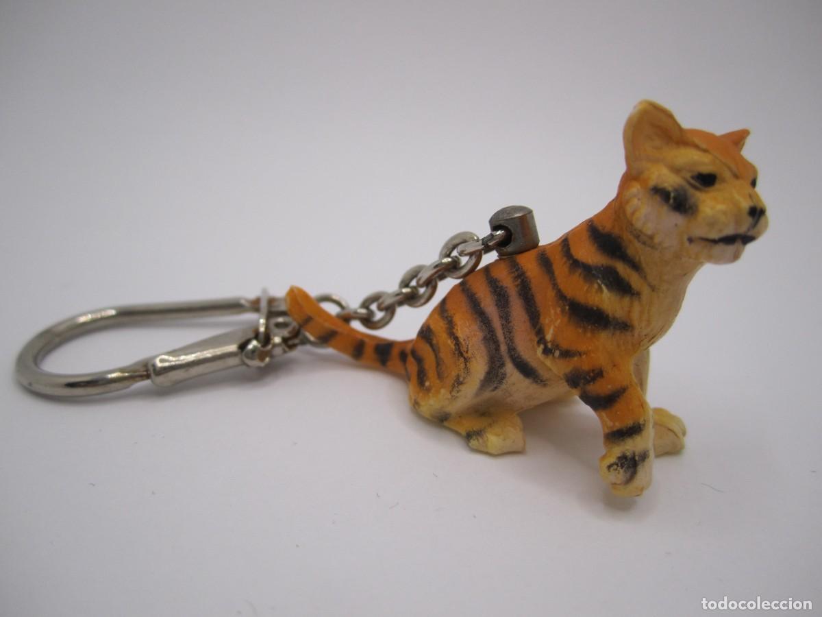 Coleccionismo de llaveros: llavero figura tigre